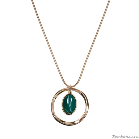 Колье Fiore Luna, GREEN QUARTZ